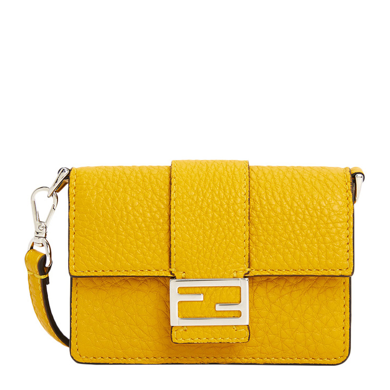 芬迪男包精选, Fendi | FENDI 男士黄色单肩包 7M0311-ADYW-F0M8A商品图片 满$100享9.5折, 满折