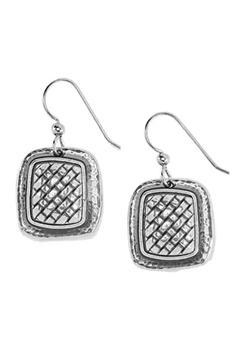 Brighton, Brighton | Ferrara Artisan Square French Wire Earrings in Sterling Silver商品图片 