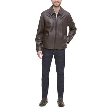 商品Men's Leather Jacket, Created for Macy's图片
