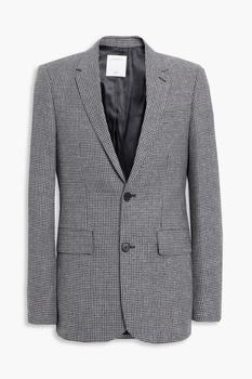 Sandro | Houndstooth wool-blend blazer商品图片,4.4折