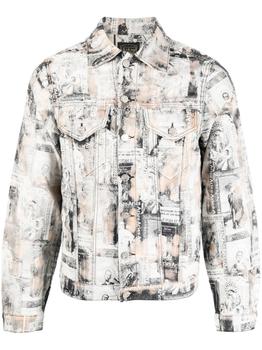 商品Aries | Aries Multicolour Santino Denim Jacket,商家Italist,价格¥3286图片