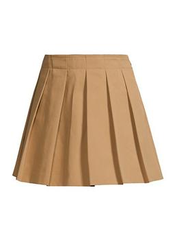 推荐Cotton Pleated Miniskirt商品