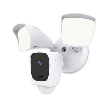 商品Smart WiFi 1080p HD Outdoor Surveillance Floodlight Camera图片