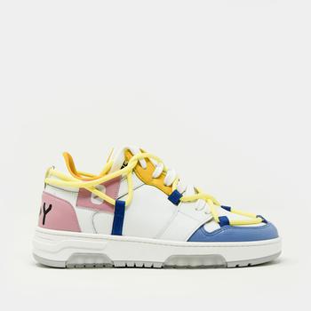 推荐sneakers multicolor bianca e azzurra商品