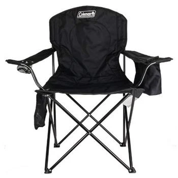 Coleman | Coleman Portable Camping Chair with 4-Can Cooler, Fully Cushioned Seat and Back with Side Pocket and Cup Holder, Carry Bag Included, Collapsible Chair for Camping, Tailgates, Beach, and Sports,商家Amazon US editor's selection,价格¥331