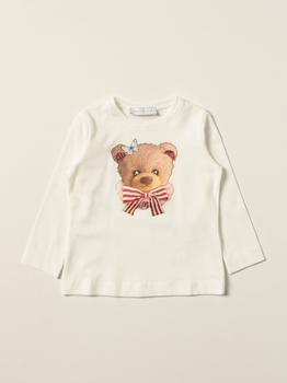 MONNALISA | Monnalisa t-shirt in cotton with bear print商品图片,