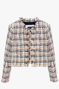 IRO | Iro Checked Round-Neck Tweed Blazer商品图片,5.2折