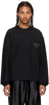 Alexander Wang | Black Graphic 'Beefy' Sweatshirt 3.6折