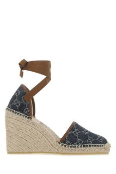 Gucci | Gucci GG Jacquard Platform Espadrilles 8.6折