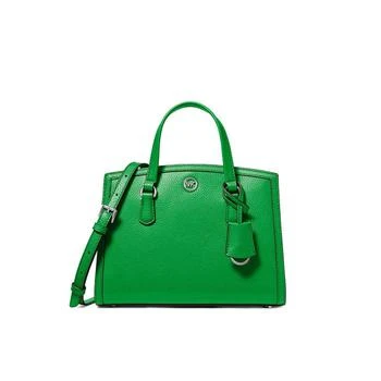 推荐Michael Kors Chantal Green Handbag商品