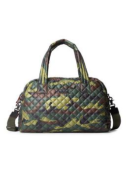 MZ Wallace | Jimmy Camouflage Quilted Travel Bag商品图片,