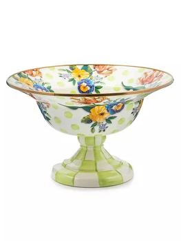 MacKenzie-Childs | Wildflowers Large Compote,商家Saks Fifth Avenue,价格¥1409