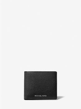Hudson Pebbled Leather Slim Billfold Wallet,价格$39起