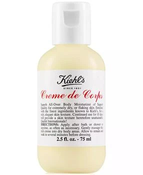 Kiehl's | Creme de Corps Body Lotion with Cocoa Butter, 2.5 oz.,商家Macy's,价格¥116