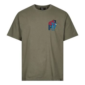 推荐By Parra Insecure Days T-Shirt - Green商品