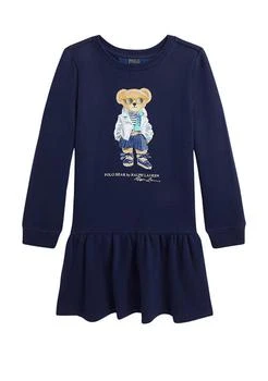 Ralph Lauren | Lauren Childrenswear Girls 4 6X Polo Bear Fleece Dress,商家Belk,价格¥322