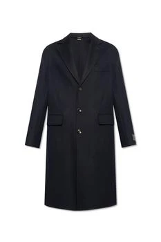 Gucci | Gucci Web Detailed Felted Coat 独家减免邮费