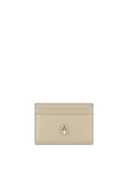 Alexander McQueen | Skull Wallets & Card Holders Beige,商家Wanan Luxury,价格¥770