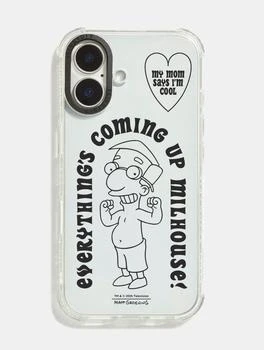 Skinnydip London | The Simpsons Everything's Coming Up Milhouse Shock iPhone Case,商家Skinnydip,价格¥269