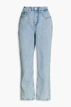 Good American | High-rise straight-leg jeans,商家THE OUTNET US,价格¥540