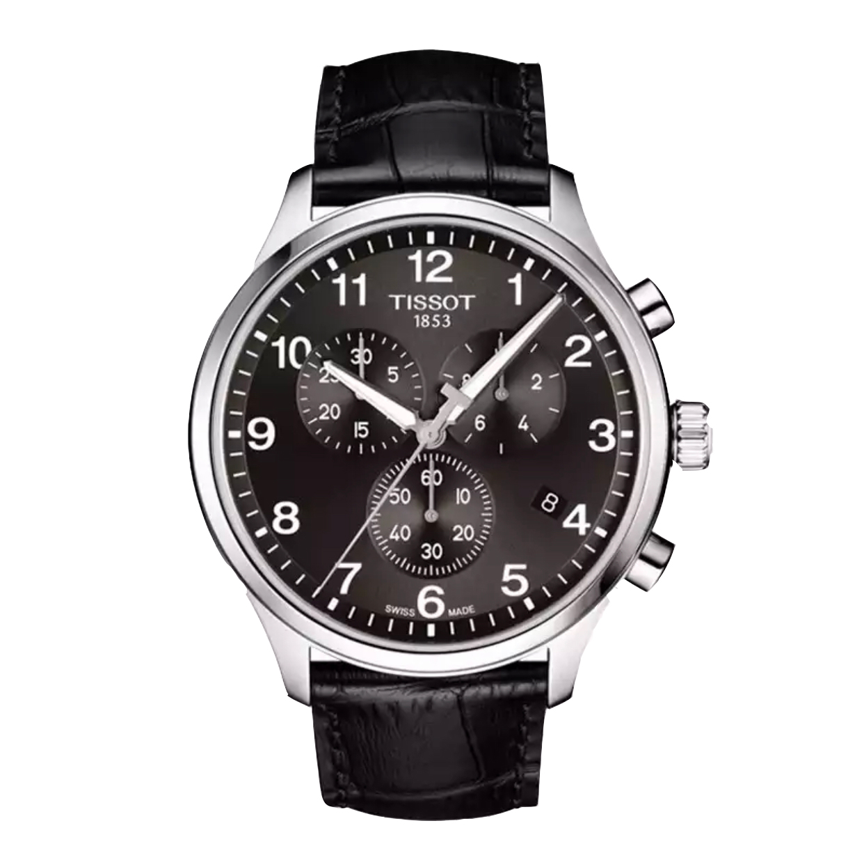 tissot评价, Tissot | 天梭 | 速驰系列 三眼皮带 大表盘45mm  石英男表T116.617.16.057.00商品图片 包邮包税