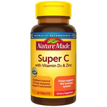 商品超级维生素C含有维生素D3和锌图片