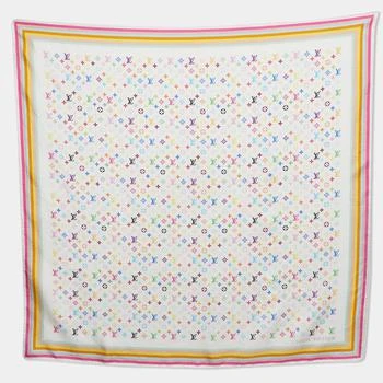 [二手商品] Louis Vuitton | Louis Vuitton Multicolor Monogram Silk Scarf 9.8折, 满1件减$100, 满减