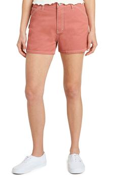 迪克斯, DICKIES | (J6026TW)) High Rise Carpenter Short - Terracotta商品图片 4.2折起