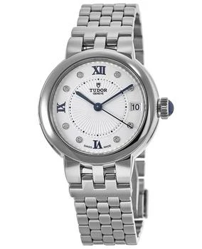 推荐Tudor Clair De Rose 34mm White Dial Stainless Steel Women's Watch M35800-0004商品