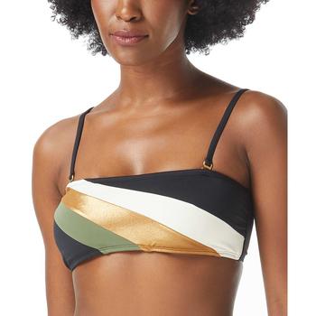 Vince Camuto | Colorblocked Bandeau Bikini Top商品图片,6折