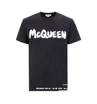 Alexander McQueen | Alexander McQueen Logo Printed Crewneck T-Shirt 5.1折, 独家减免邮费