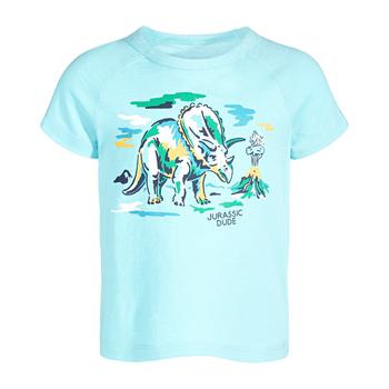 First Impressions | Baby Boys Dino-Print T-Shirt, Created for Macy's商品图片,3.7折