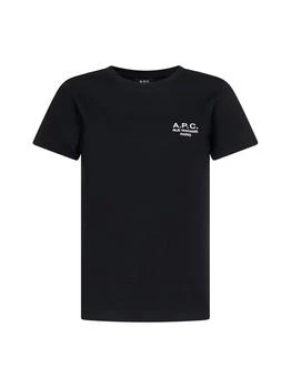 A.P.C. | A.P.C. Logo Printed Crewneck T-Shirt,商家Cettire,价格¥492
