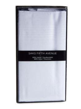 商品Saks Fifth Avenue | 7-Piece Cotton Handkerchiefs,商家Saks OFF 5TH,价格¥114图片
