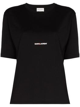 Yves Saint Laurent | Saint Laurent  T-shirts and Polos Black商品图片,7.4折