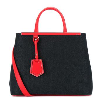 女装迪桑特羽绒服, Fendi | Fendi 芬迪 黑色红色女士手提斜挎包 8BH250-V9W-F0P0N商品图片 满$100享9.5折, 满折