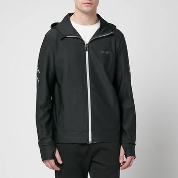 推荐BOSS Green Men's Sicon Gym Zip-Through Sweatshirt - Black商品