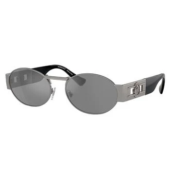 Versace | Versace ICONIC VE 2264 10016G 56mm Unisex Oval Sunglasses 5折, 独家减免邮费