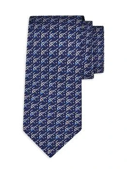 Salvatore Ferragamo | Armando Billiard-Print Silk Tie,商家Saks Fifth Avenue,价格¥1770