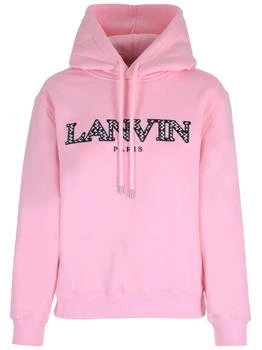 推荐Lanvin Lace Logo Hoodie商品