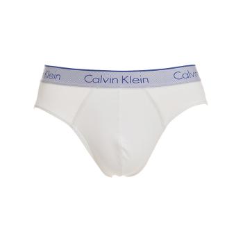 商品Calvin Klein | Calvin Klein 卡尔文 克莱恩 白色尼龙弹性纤维男士低腰透气三角内裤 NB1004-100,商家Beyond Chinalux,价格¥288图片