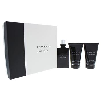 商品Pour Homme by Carven for Men - 3 Pc Gift Set 3.33oz EDT Spray图片