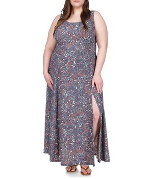 商品Michael Kors | Plus Size Paisley Scoop Maxi Tank Dress,商家Zappos,价格¥625图片