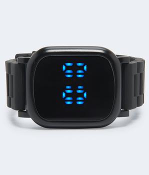 product Aeropostale Men's Rectangular Rubber Digital Watch*** image