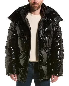 推荐The Kooples Glossy Puffer Coat商品