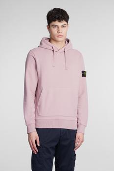 Stone Island | Stone Island Sweatshirt In Rose-pink Cotton商品图片,