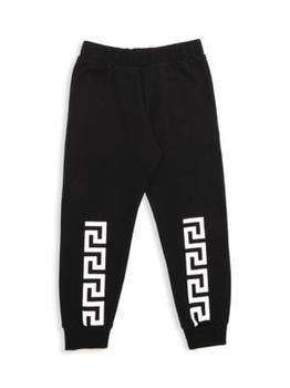 商品Versace | Little Kid's Felpa + St. Logo Greca Sweatpants,商家Saks OFF 5TH,价格¥808图片