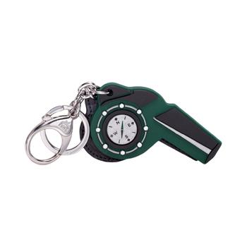 推荐MCM Women's Green Rubber Black Visetos Whistle Charm Key Ring MZZ9AMM09G5001商品