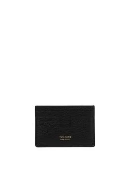 Tom Ford | T Line Wallets & Card Holders Black,商家Wanan Luxury,价格¥1213