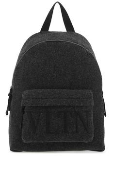 Valentino | Valentino Logo Embroidered Zip-Up Backpack商品图片,